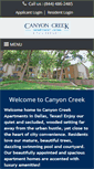 Mobile Screenshot of canyoncreekapartmenthomes.com